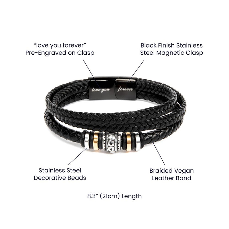 To My Boy Graduation Dreams (Love You) – Bracelet